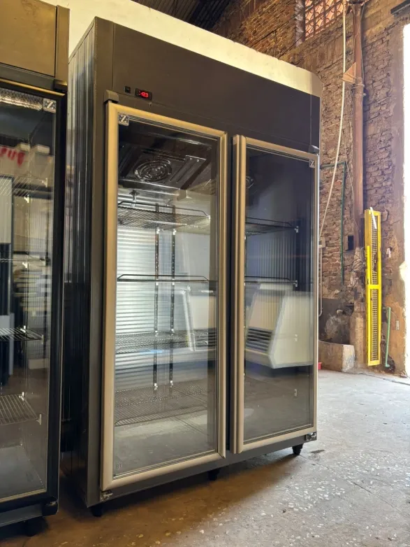 Freezer vertical de 2 puertas